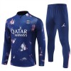 Paris Saint-Germain Training Huppari 2024-25 Neljännes Zip Navy - Miesten